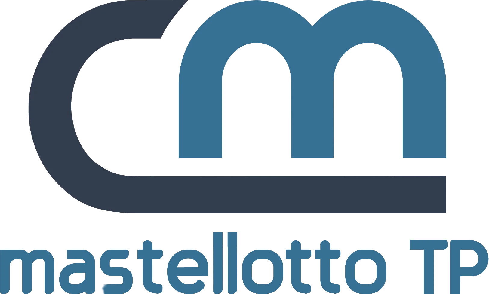 Logo Mastellotto TP en bleu et gris